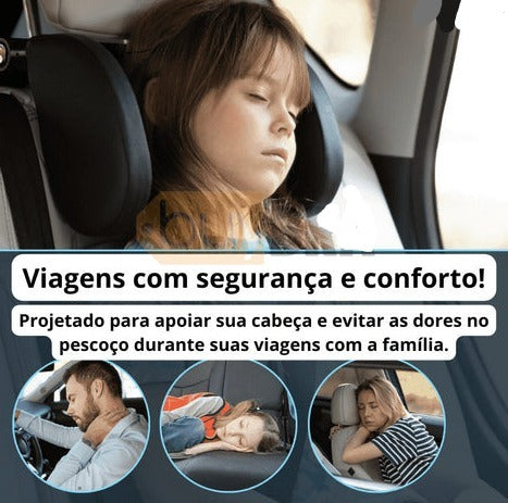 Encosto de Cabeça Ajustável para Carro