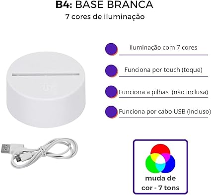 Luminária Dente 3D