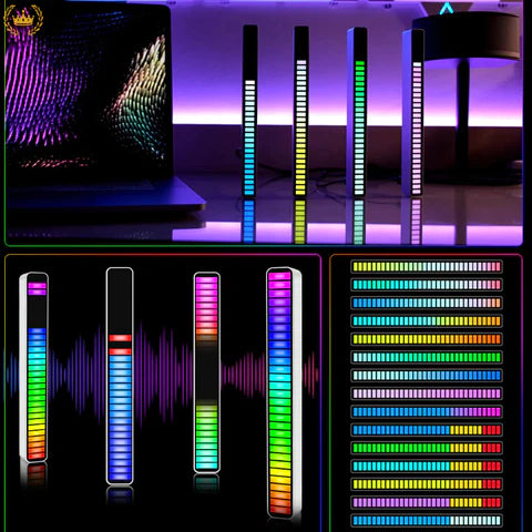 Barra de LED com Sensor de Ritmo Musical