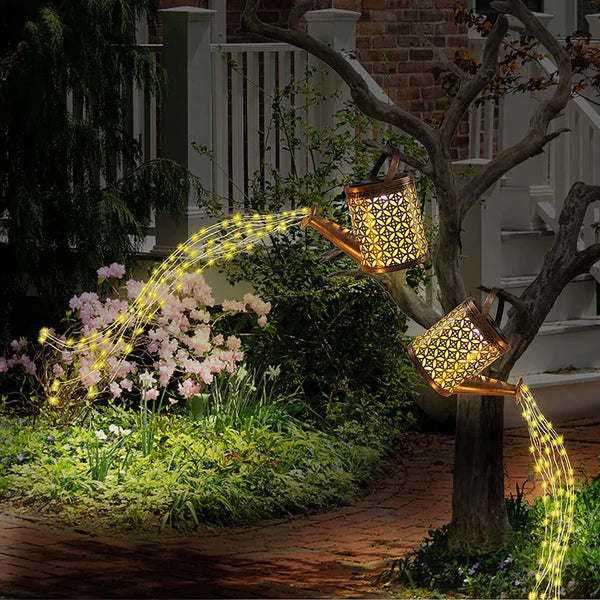 Luminária Retrô para Jardim em led Solar.