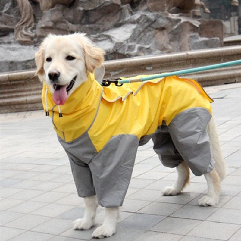 Capa de Chuva para Cães de Médio a Grande Porte