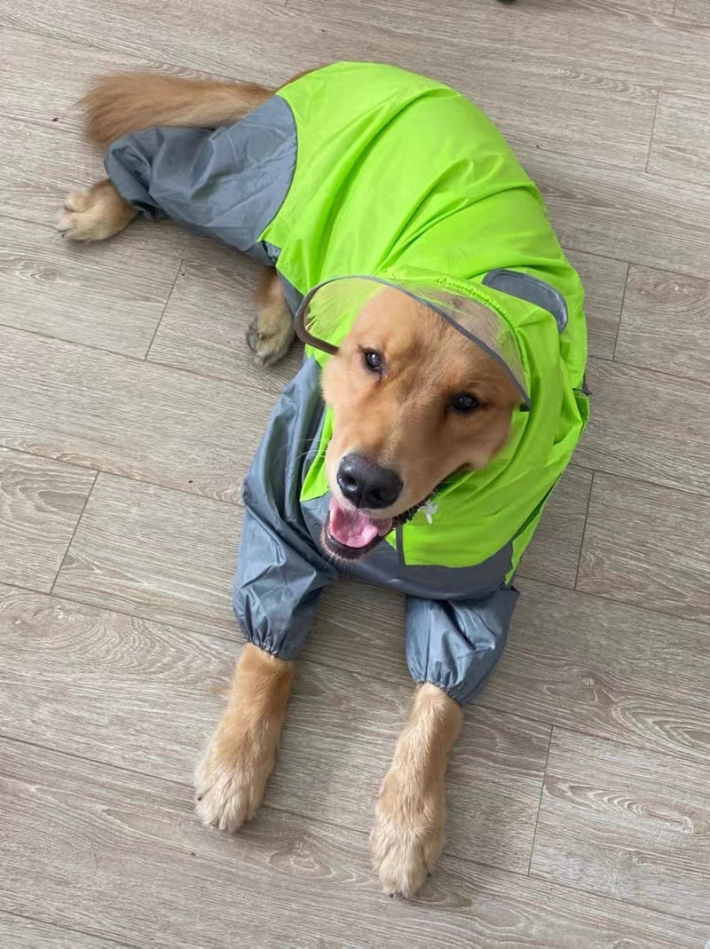 Capa de Chuva para Cães de Médio a Grande Porte